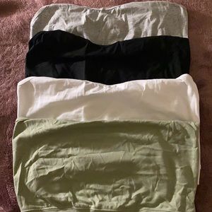 4 pack crop tops